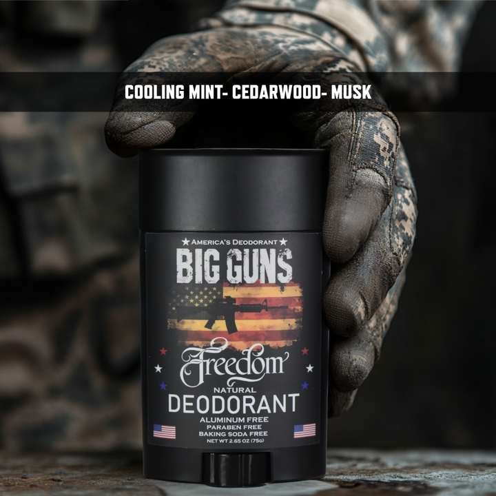 Big Guns USA Veteran Founded Deodorant BIG GUNS USA Big guns usa veteran founded deodorant big guns usa